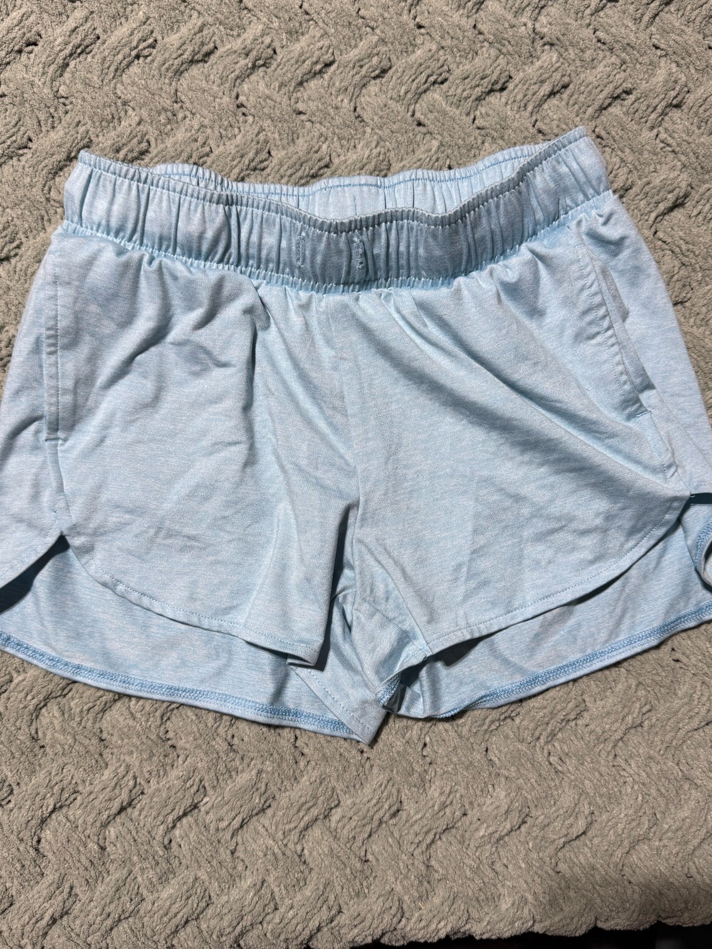 All in motion Light Blue girls Athletic Shorts